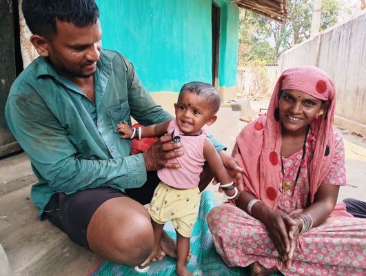 'प्रोजेक्ट धड़कन&rsquo; से 2 साल की पारूल को मिला नया जीवन