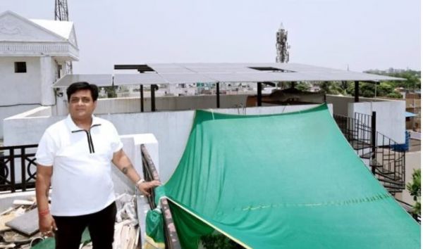 दो सोलर संयंत्रों से कम हुआ संयुक्त परिवार का बिजली बिल