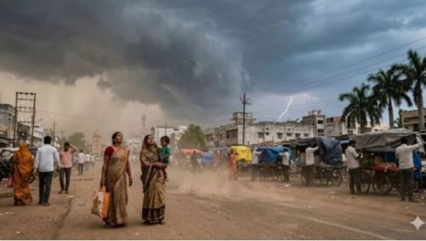 छत्तीसगढ़ में अगले दो दिनों तक आंधी, बारिश और बिजली गिरने की संभावना