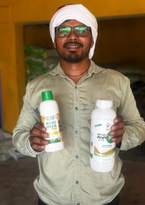 नैनो उर्वरकों ने बदली किसान टीकाराम जायसवाल की खेती की तस्वीर
