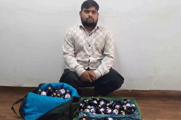 गुढ़ियारी में नशीली सिरप के साथ एक आरोपी गिरफ्तार