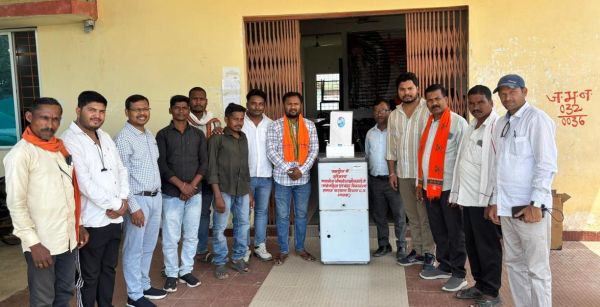 मंत्री लक्ष्मी राजवाड़े की पहल से लटोरी तहसील में स्थापित हुआ वाटर फिल्टर