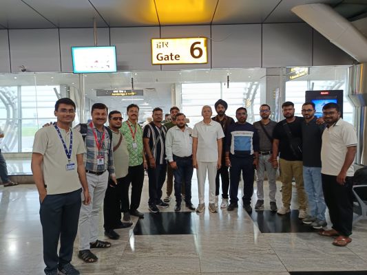 पत्र सूचना कार्यालय, रायपुर का मीडिया दल गुजरात के अध्ययन दौरे पर रवाना