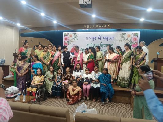 दिव्यांग महिलाओं के लिए पहला सावन तीज महोत्सव संपन्न