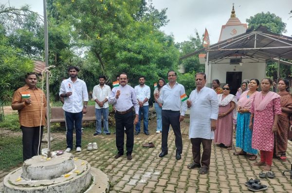 कुलदीप निगम वृद्धाश्रम में मनाया गया स्वतंत्रता दिवस