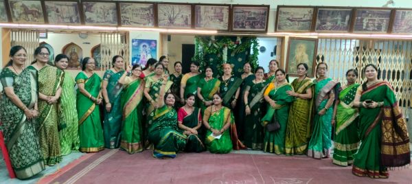 हरित श्रृंगार में पांजल और हरित व्यंजन स्पर्धा में अक्षता पंडित प्रथम