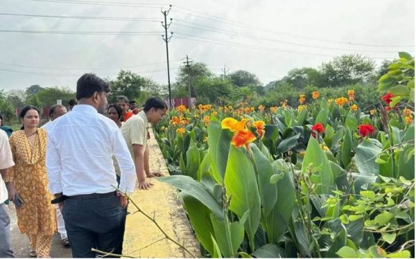 जिला पंचायत सीईओ ने टेमरी, बनारसी एवं माना बस्ती में विकास कार्यों का किया निरीक्षण