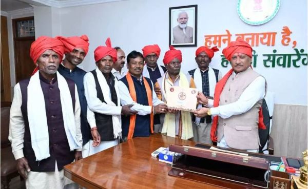 मुख्यमंत्री साय को बस्तर दशहरा पर्व में शामिल होने का मिला आमंत्रण