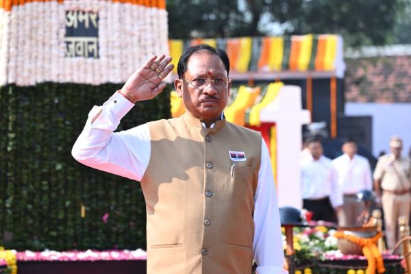 वीर जवानों के अदम्य साहस और सर्वाेच्च बलिदान से छत्तीसगढ़ में शांति और सुरक्षा का नया अध्याय: मुख्यमंत्री  विष्णु देव साय