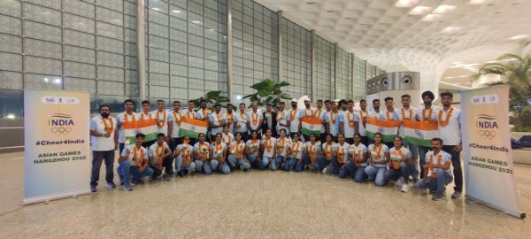 भारतीय एथलीट्स का पहला बैच एशियाई खेल के लिए चीन रवाना... एशियाई खेलों के पदक विजेताओं सहित 43 सदस्य शामिल